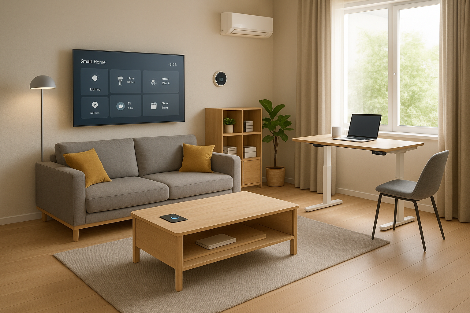 Nội Thất Thông Minh 2025: Công Nghệ Thay Đổi Không Gian Sống Người Việt
